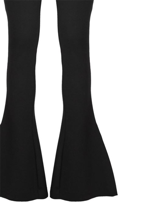 Black stretch-design cut-out detailing pants THE ATTICO | 241WCP166RY02100